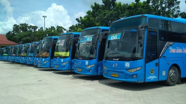 Bus TMP Pekanbaru. 